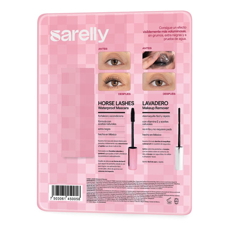 Sarelly Mascara de pestañas + Desmaquillante — Imagen 2 de 4