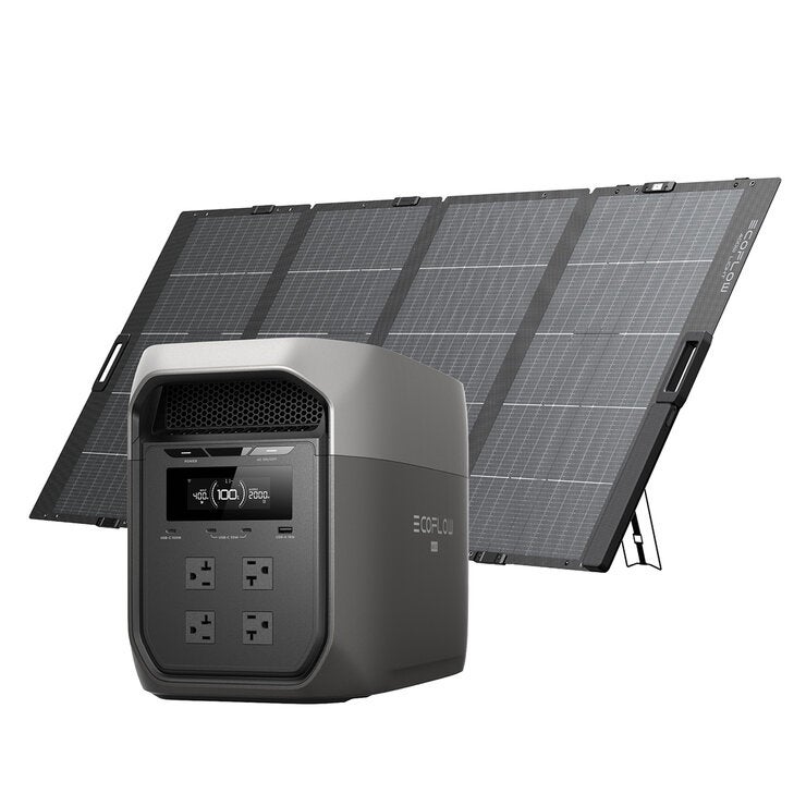 EcoFlow, Estación de Energía Portátil Delta 3 Max + Panel Solar 400W — Imagen 4 de 4