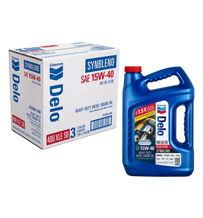 Chevron Delo Aceite 15W-40 Semisintético 3/3.785ml