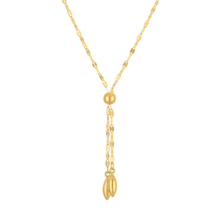 Collar Ajustable de Oro Amarillo 14K — Imagen 1 de 4