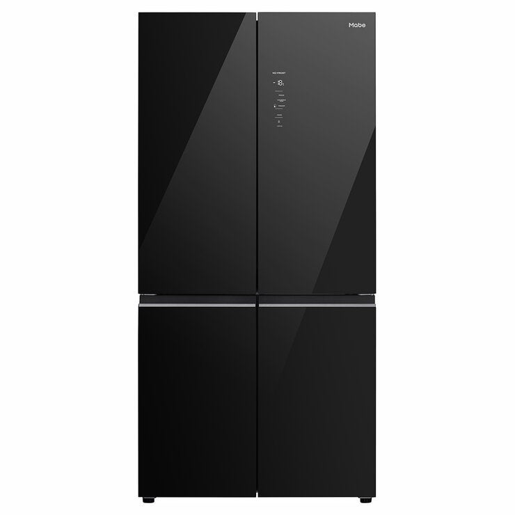 Mabe Refrigerador 21' 4 Puertas Cristal Negro — Imagen 1 de 4
