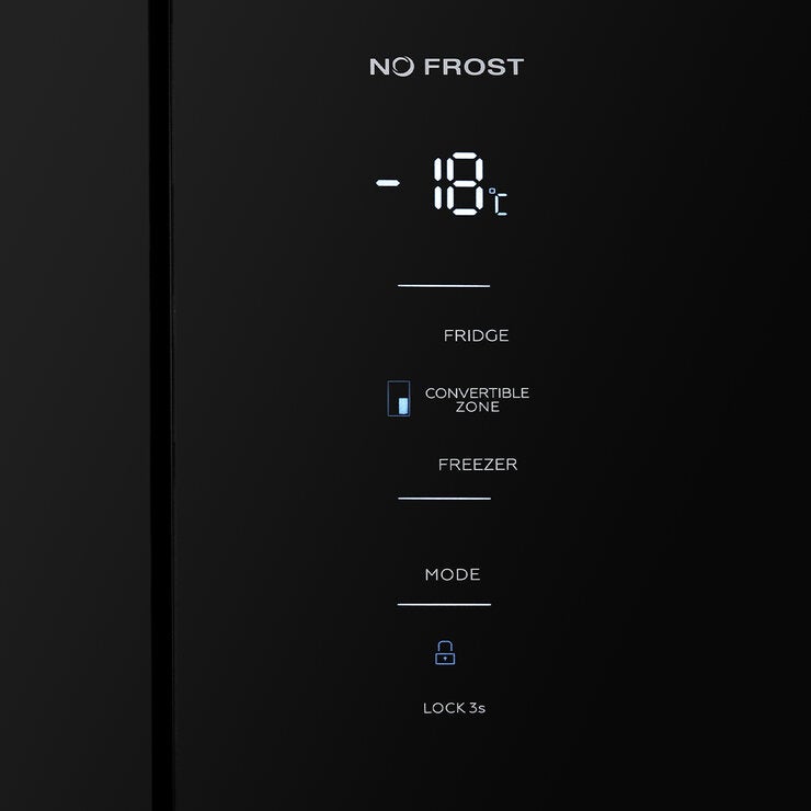 Mabe Refrigerador 21' 4 Puertas Cristal Negro — Imagen 2 de 4