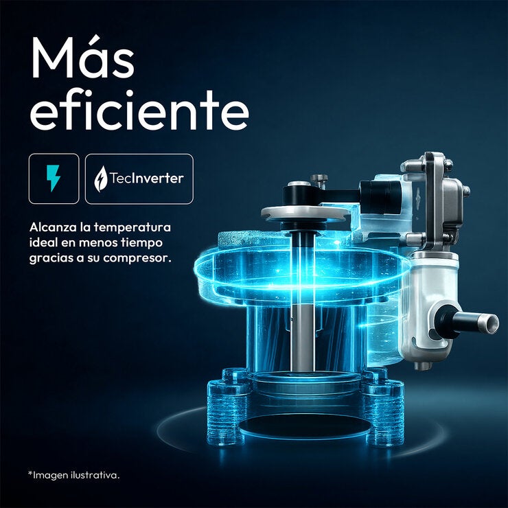 Mabe Refrigerador 21' 4 Puertas Cristal Negro — Imagen 4 de 4