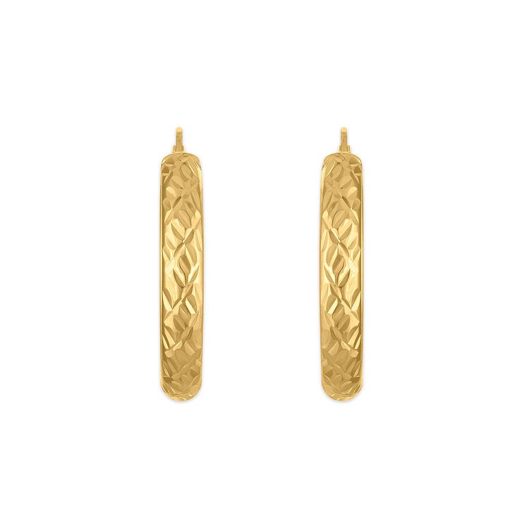 Arracadas, Oro Amarillo de 14K — Imagen 2 de 4
