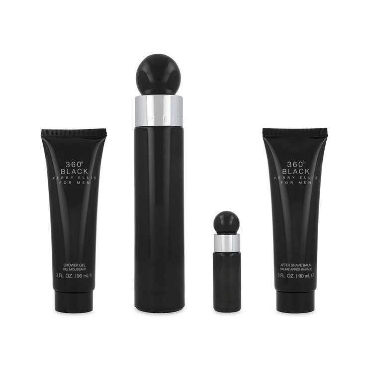 Perry Ellis 360° Black 4 piezas — Imagen 1 de 3