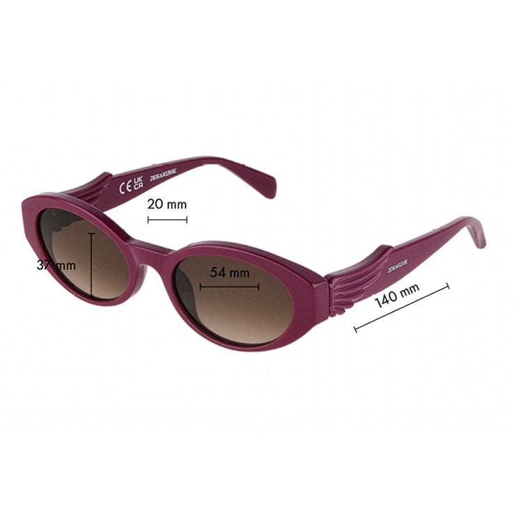 Zadig & Voltaire SZV502 5409MA Lentes de Sol — Imagen 3 de 3