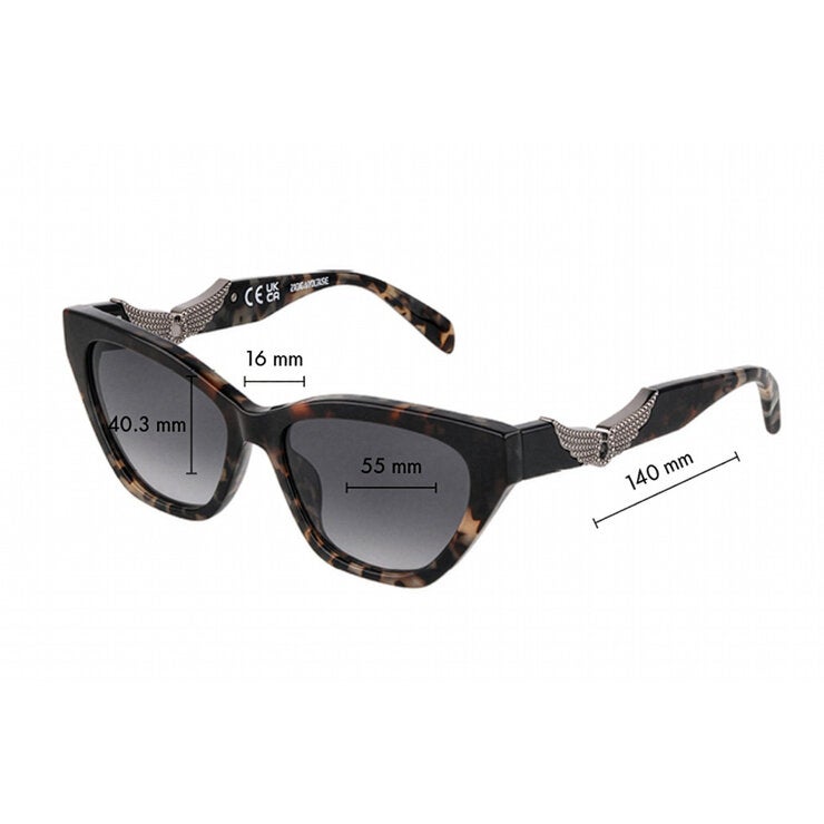 Zadig & Voltaire SZV506S5503KU Lentes de Sol — Imagen 2 de 3