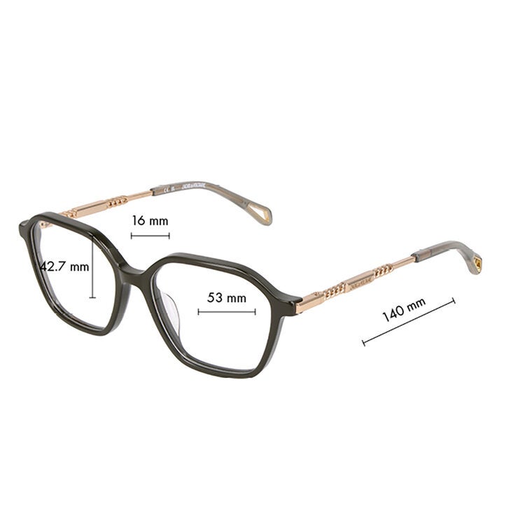 Zadig & Voltaire VZV491 530D80 Armazón Ofálmico — Imagen 2 de 3