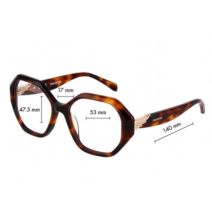 Zadig & Voltaire VZV489 530752 Armazón Ofálmico — Imagen 2 de 3