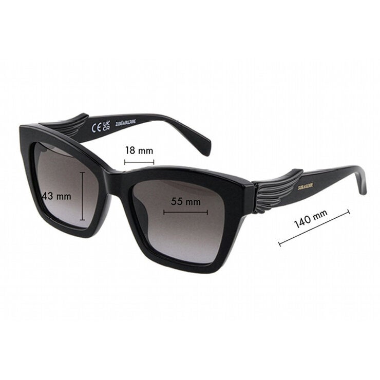 Zadig & Voltaire SZV503 550700 Lentes de Sol — Imagen 3 de 3
