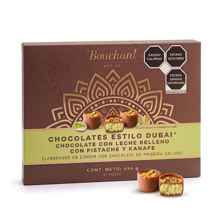 Bouchard Chocolate Dubai Cups 454 gr — Imagen 1 de 3