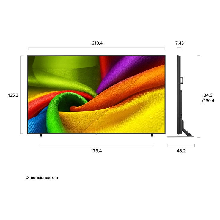 LG Pantalla 98" Nano UHD 4K Smart TV 98NU855BPSB — Imagen 2 de 4