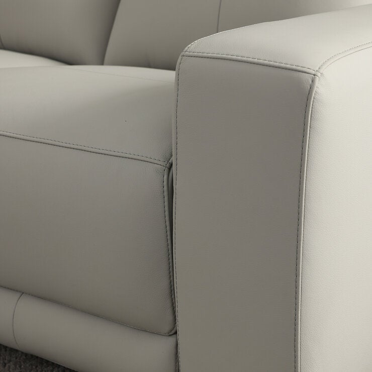 Simon Li Furniture, Wren, Sofá Reclinable de Piel con Sistema Eléctrico — Imagen 2 de 4