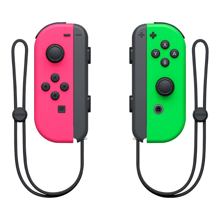Nintendo Switch Joy-Con L/R Neón Rosa y Verde — Imagen 1 de 4