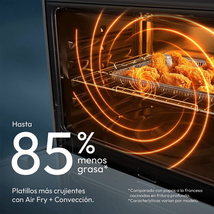 Mabe Estufa de Gas de Piso 76 cm con Air Fry con 6 Quemadores — Imagen 2 de 4