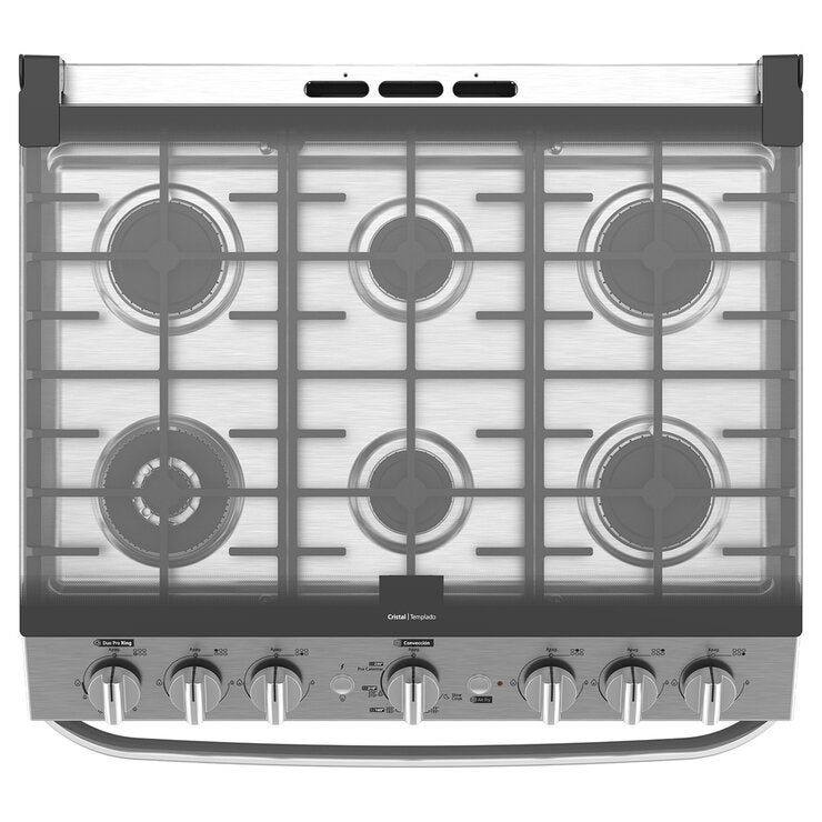 Mabe Estufa de Gas de Piso 76 cm con Air Fry con 6 Quemadores — Imagen 3 de 4