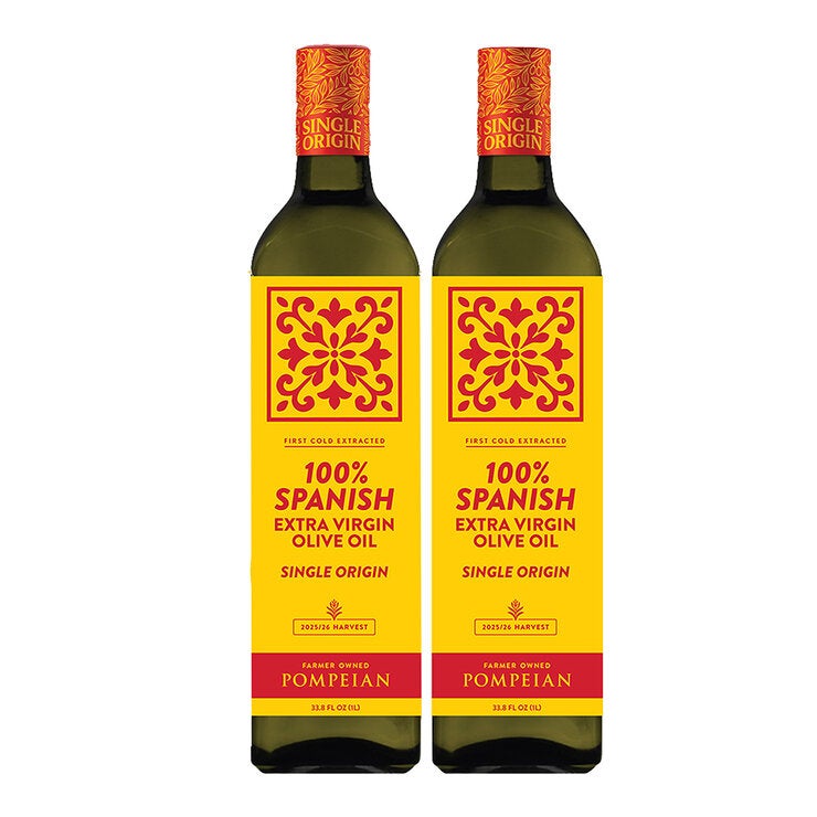 Pompeian Aceite de Oliva Extra Virgen 100% Español 2/ 1 L — Imagen 1 de 2