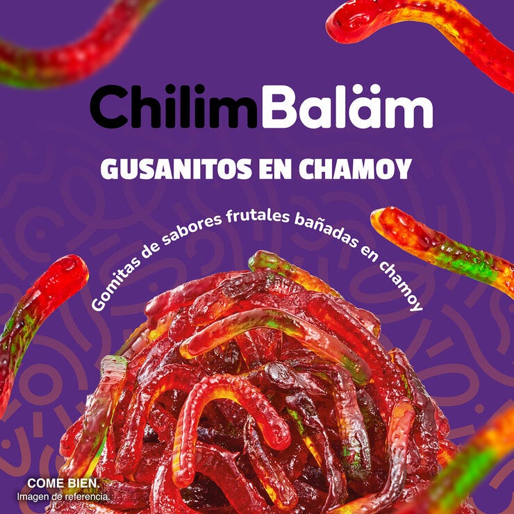 Chilim Balam Gusanitos con Chamoy 700 g — Imagen 4 de 4