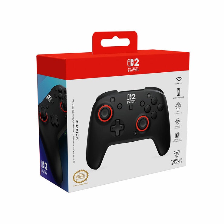 Turtle Beach Control Inalámbrico RGB para NS2 Negro — Imagen 4 de 4