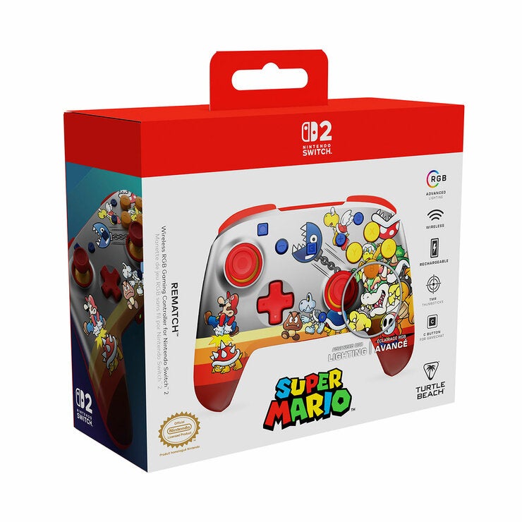 Turtle Beach Control Inalámbrico RGB para NS2 Koopa Troop — Imagen 4 de 4