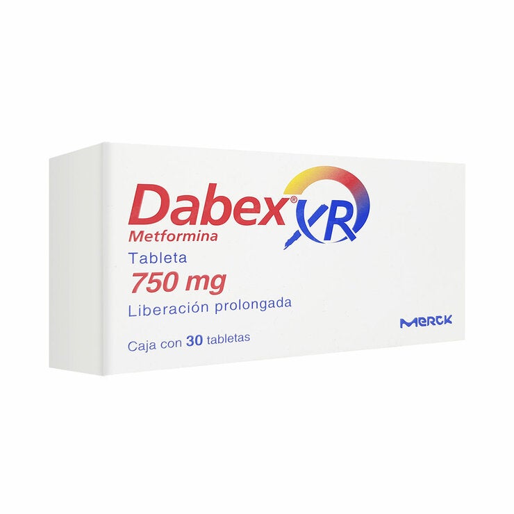 Dabex XR 750 mg 30 Tabletas