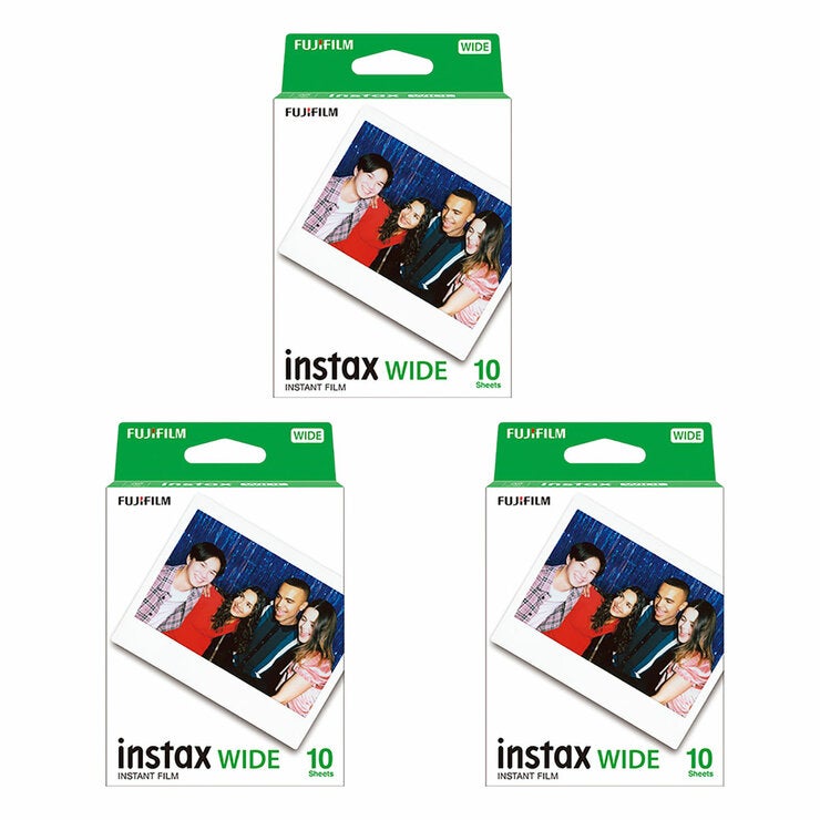 Fujifilm instax WIDE 400 + 3 cartuchos de Película instax WIDE — Imagen 2 de 4