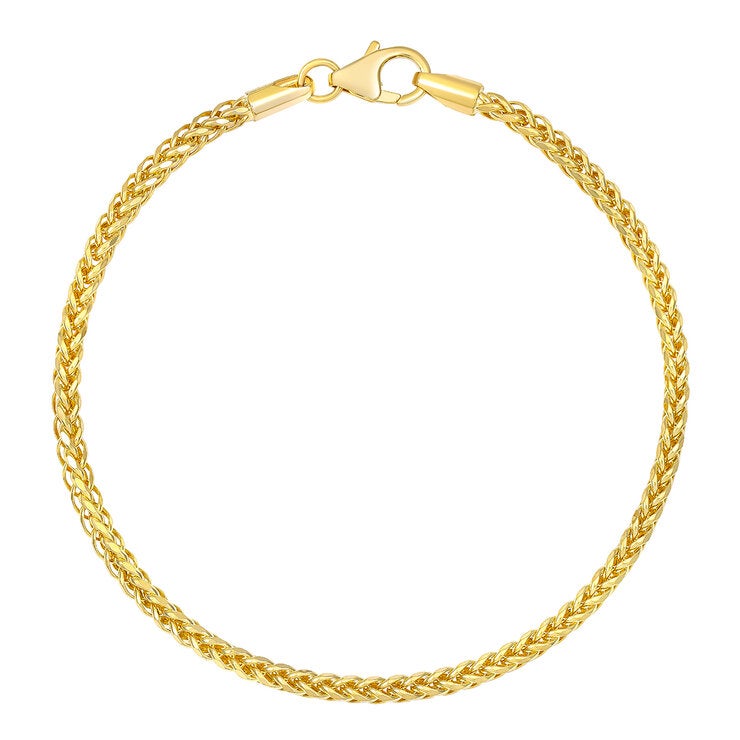 Pulsera de Eslabones, Oro Amarillo de 14K — Imagen 3 de 4