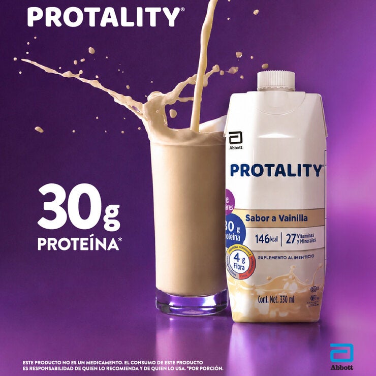 Protality Bebida con Proteína 12 envases de 330 ml — Imagen 3 de 4