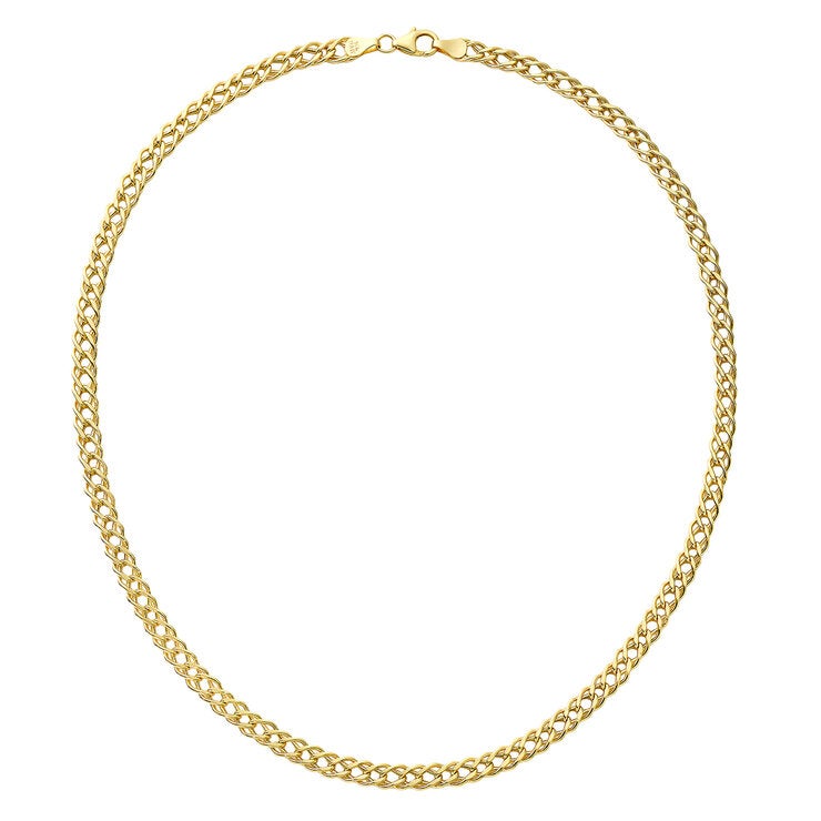 Cadena de Eslabones, Oro Amarillo de 14K — Imagen 4 de 4
