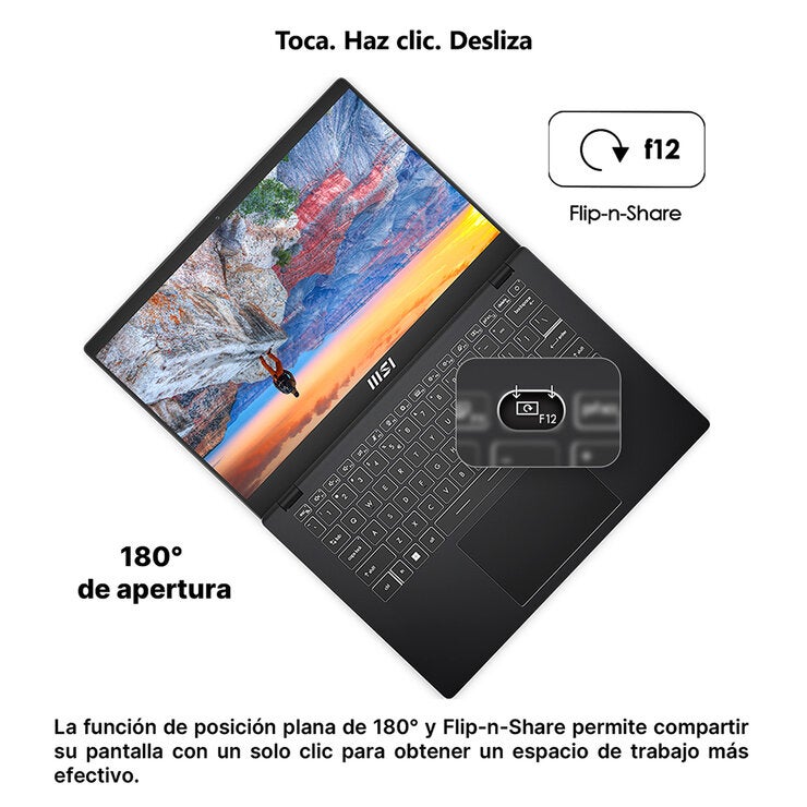 MSI Modern 15 Laptop 15.6" FHD AMD Ryzen 5 7430U 8GB 512GB SSD — Imagen 3 de 4