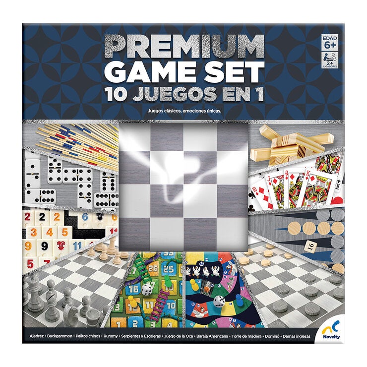 Novelty Set Premium 10 Juegos en 1 — Imagen 1 de 4