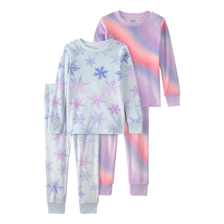 Carter's Pijama para Niños y Niñas 4 piezas Varias Tallas y Colores — Imagen 2 de 4
