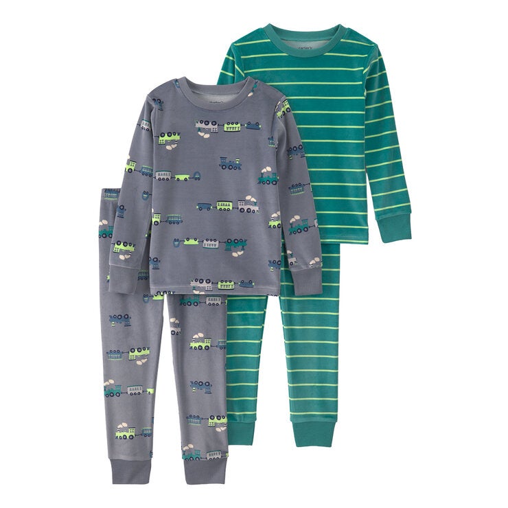 Carter's Pijama para Niños y Niñas 4 piezas Varias Tallas y Colores — Imagen 3 de 4