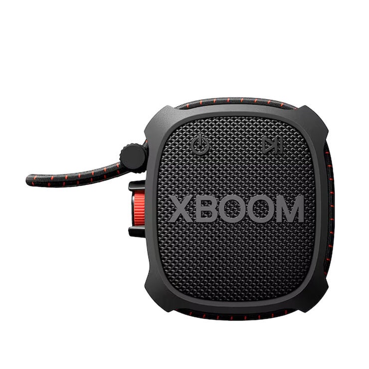 LG Xboom Rock by will.i.am Bocina Portátil 2 Pack (Negro + Rojo) — Imagen 2 de 4