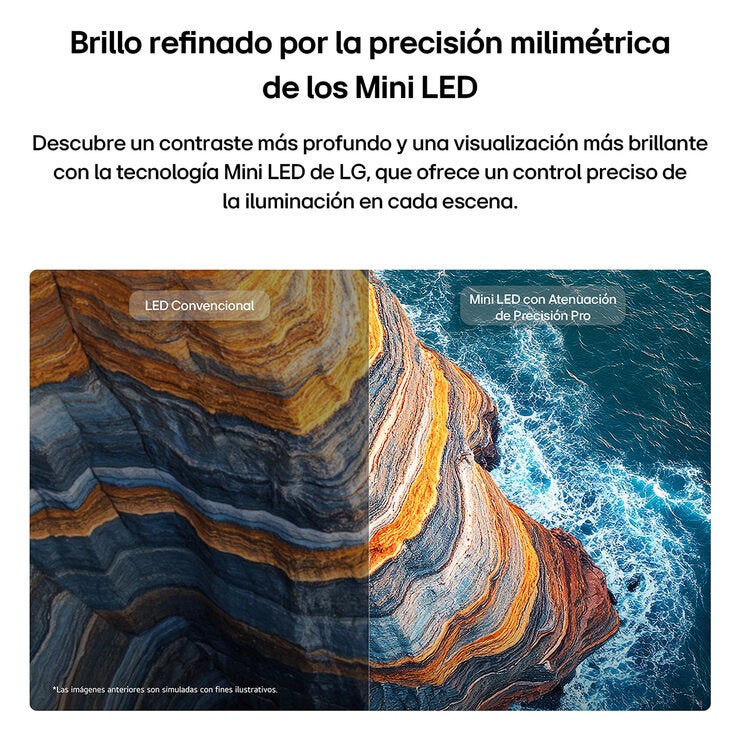 LG Pantalla 55" QNED Miniled 4K Smart TV 55QNED71BSC — Imagen 4 de 4