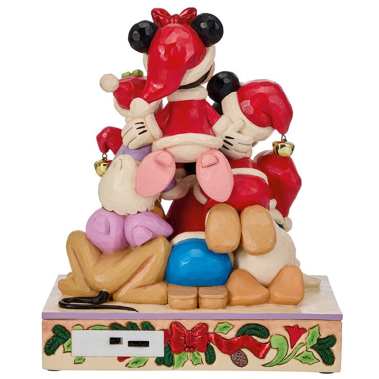 Jim Shore, Centro de Mesa Navideño con Figuras de Mickey y sus Amigos — Imagen 2 de 3