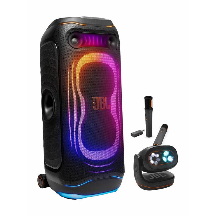 JBL Partybox Ultimate 2 + PartyLight Beam + 2 Micrófonos Inalámbricos — Imagen 1 de 4