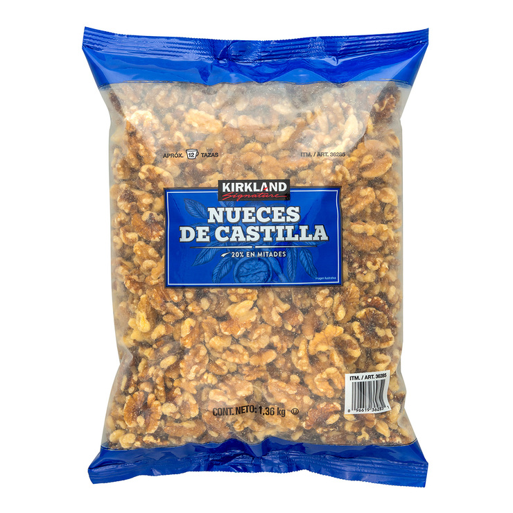 Kirkland Signature Nuez de Castilla en Mitades 1.36 kg — Imagen 1 de 2