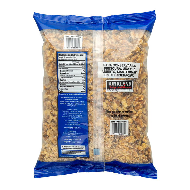 Kirkland Signature Nuez de Castilla en Mitades 1.36 kg — Imagen 2 de 2