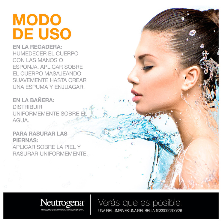 Neutrogena Rainbath Jabón Corporal Líquido de 1.18 l — Imagen 3 de 3