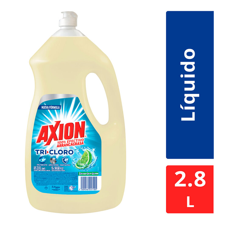 Axion Tricloro Lavatrastes Líquido de 2.8 l — Imagen 2 de 4