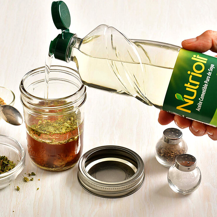 Nutrioli Aceite Comestible Puro de Soya 3 pzas de 946 ml — Imagen 4 de 4