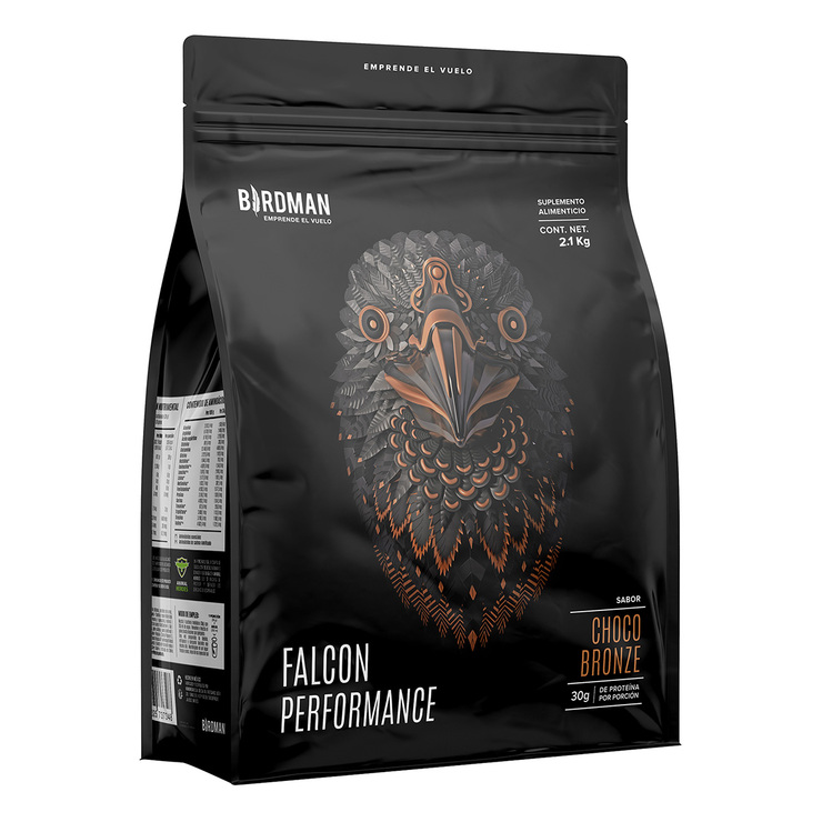 Birdman Falcon Performance Proteína Vegetal Sabor Chocolate 2.1 kg — Imagen 1 de 4