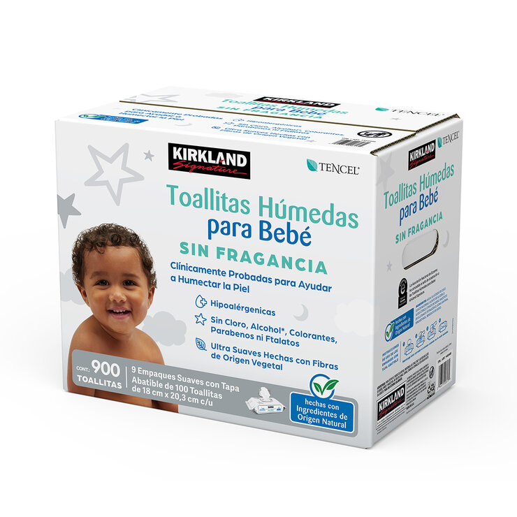 Kirkland Signature Toallitas Húmedas para bebé 900 pzas — Imagen 2 de 2