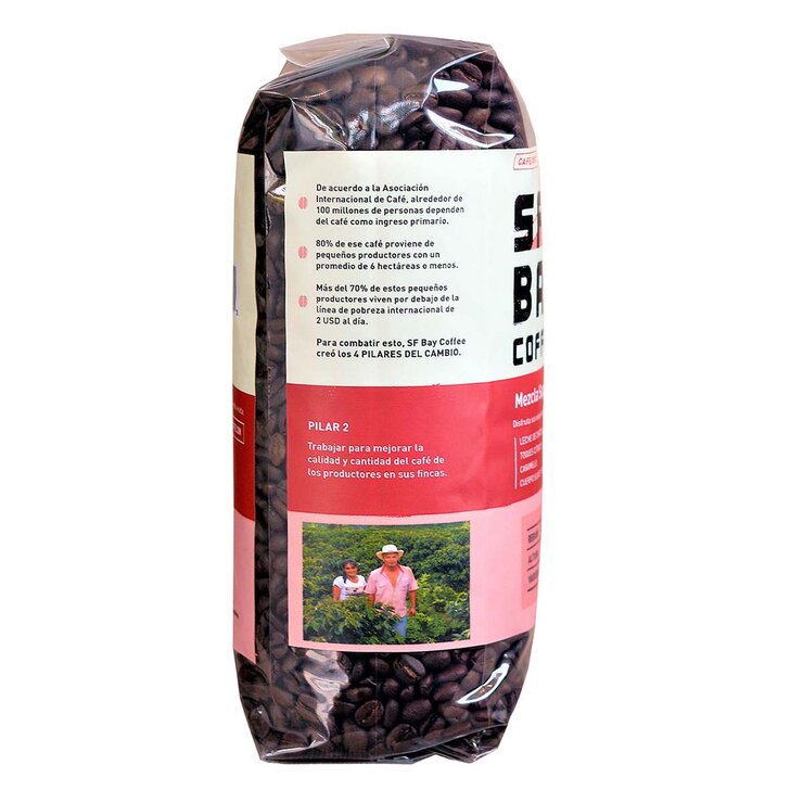  San Francisco Bay Coffee Mezcla Suprema Café en Grano de Chiapas 1 kg   — Imagen 3 de 4