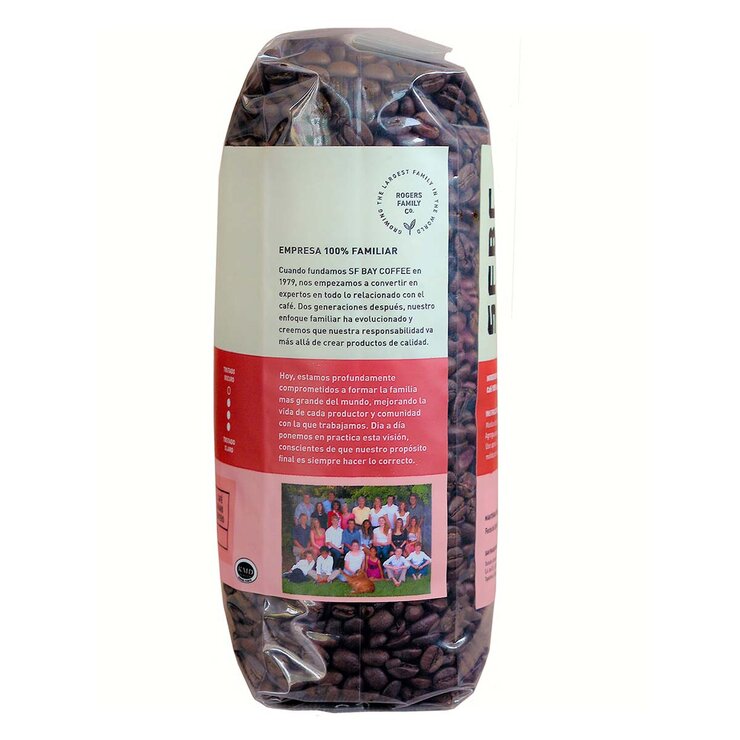  San Francisco Bay Coffee Mezcla Suprema Café en Grano de Chiapas 1 kg   — Imagen 4 de 4