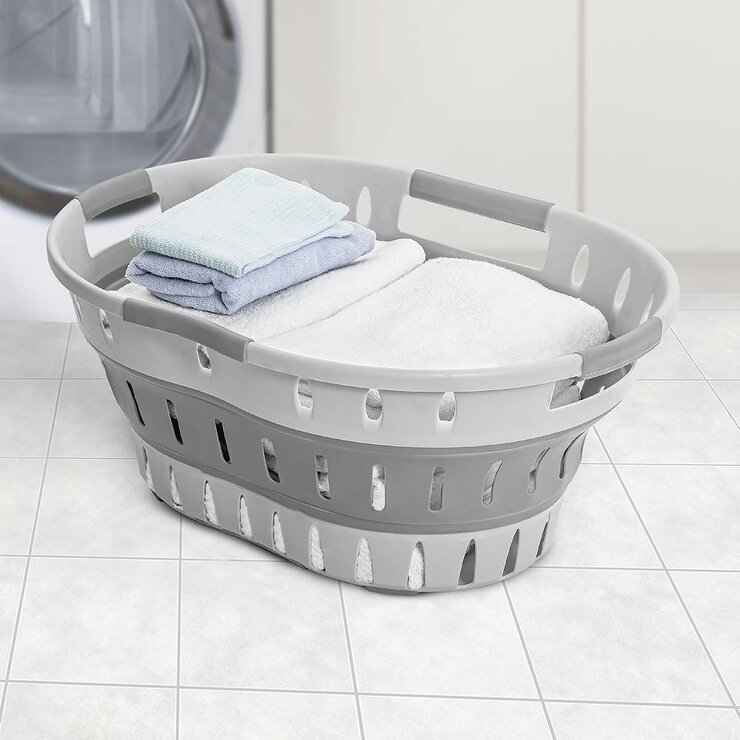 Smart Design Canasto Para Lavandería Plegable — Imagen 1 de 4