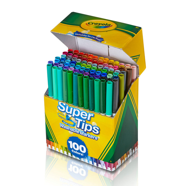 Crayola Marcadores Lavables 100 Colores — Imagen 3 de 4