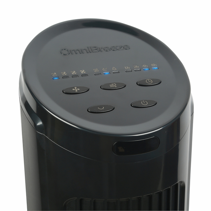 OmniBreeze, ventilador de torre, 4 velocidades — Imagen 3 de 4