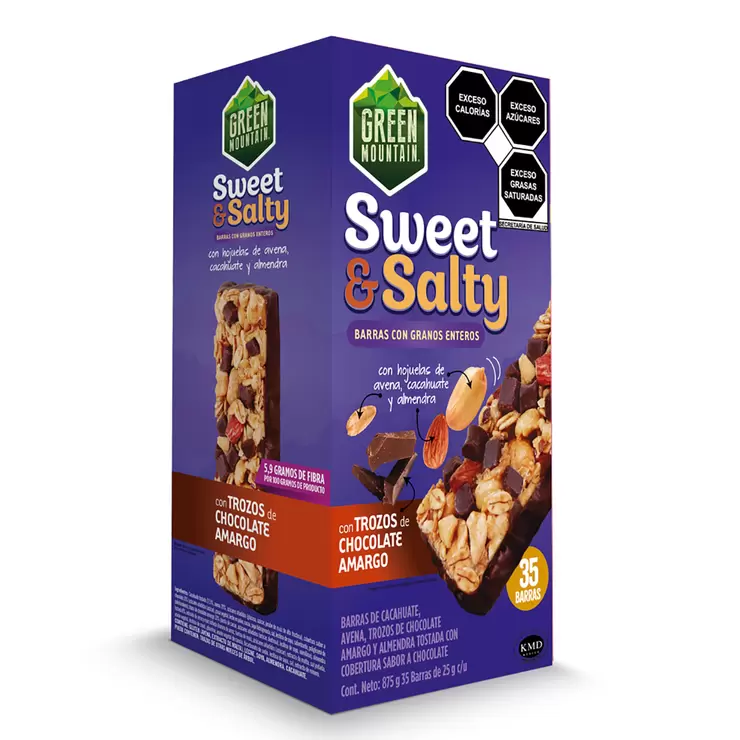 Green Mountain Barras con Granos Enteros 35 pzas de 25g — Imagen 1 de 4